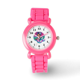 Reloj De Pulsera Niños Sirena