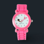 Reloj De Pulsera Niños sirenas mágicas de mar blanco afro chicas<br><div class="desc">Este lindo y caprichoso reloj de niños presenta una sirena bajo el mar mágica usando un afro,  con una cola rosa y un simple fondo azul. El reloj puede ser personalizado con el nombre de tu chica y tiene números claros,  el regalo perfecto para cualquier entusiasta de la sirena.</div>