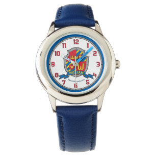 Reloj De Pulsera Niños William llaman escudo león amarillo rojo