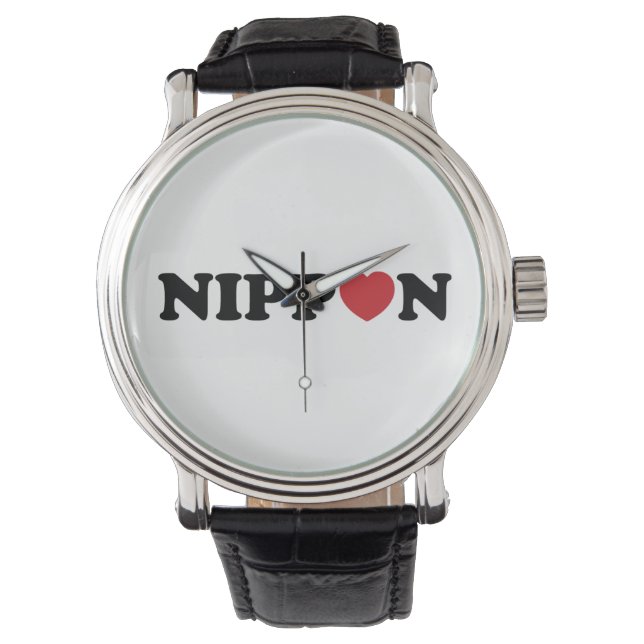 Reloj De Pulsera Nippon Love Heart (Anverso)