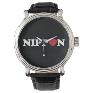 Reloj De Pulsera Nippon Love Heart