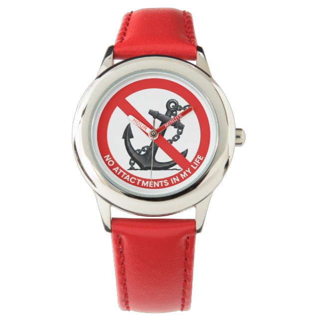 Reloj De Pulsera No attachments in my life (Anverso)