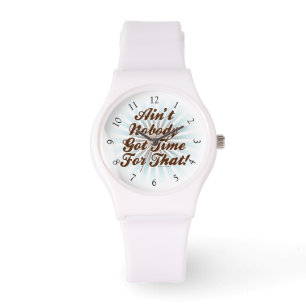 Reloj De Pulsera No está nadie hora conseguida para eso