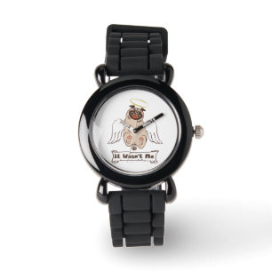 Reloj De Pulsera No fue una cita graciosa de ángel pug de mí