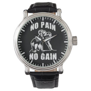 Reloj De Pulsera NO HAY DOLOR NI GANANCIA. Motivación de la prepara