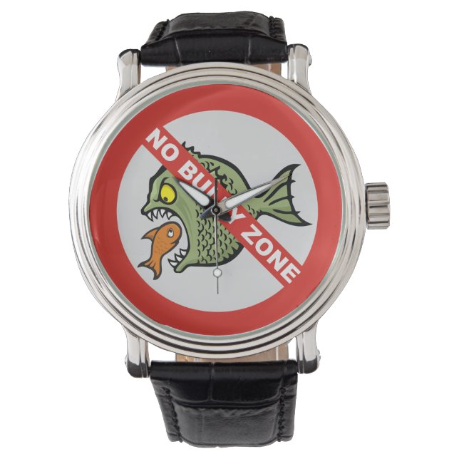 Reloj De Pulsera No hay vigilancia de zona de Bully (Anverso)