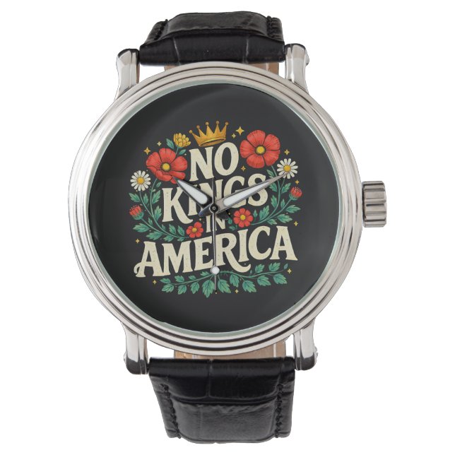 Reloj De Pulsera No Kings América (Anverso)