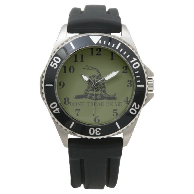 Reloj De Pulsera No me enseñes vigilancia táctica (Anverso)