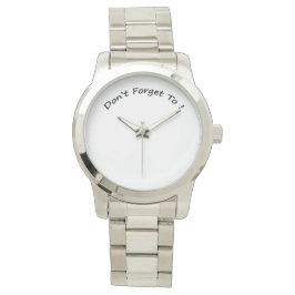 Reloj De Pulsera No Olvides To-Religojes de Damas
