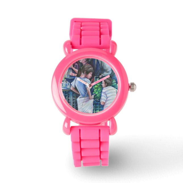 Reloj De Pulsera No son Chicas, son mujeres (Anverso)