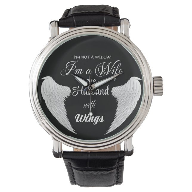 Reloj De Pulsera No soy una viuda, soy una esposa de un marido con  (Anverso)