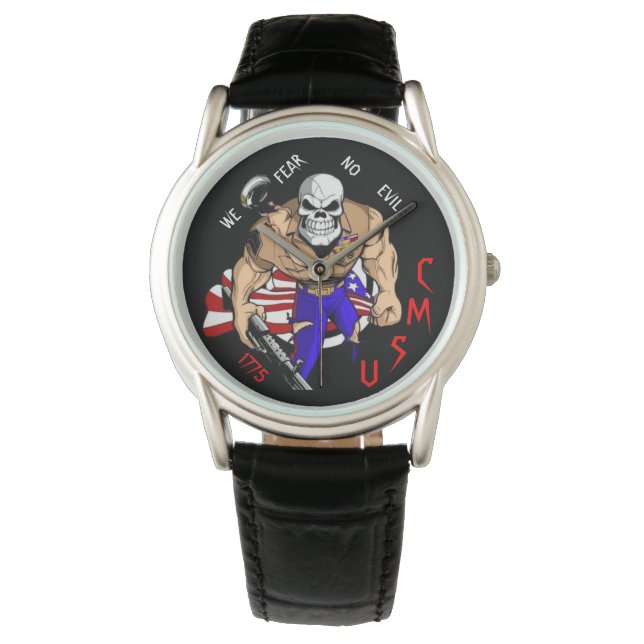 RELOJ DE PULSERA NO TEMEMOS MALO (Anverso)