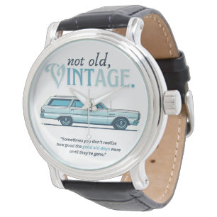 Reloj De Pulsera No viejo, Vintage (StationWagons)