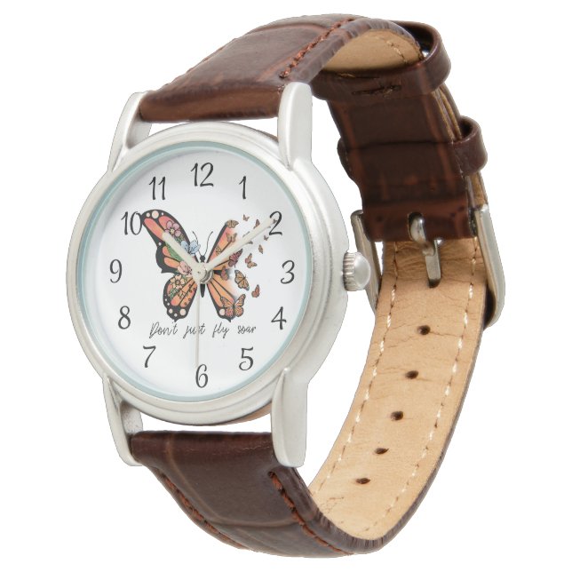 Reloj De Pulsera No vuelen solo mariposa (Angular)