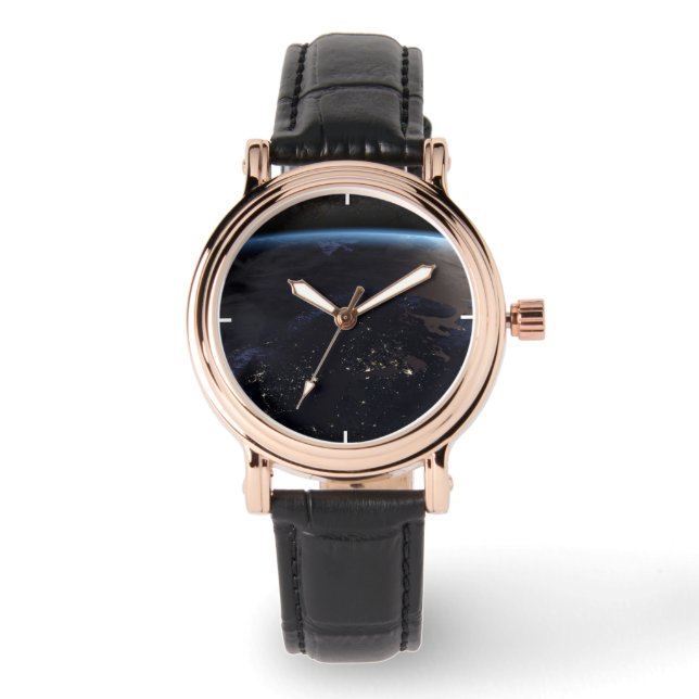 Reloj De Pulsera Noche al norte de Europa (Anverso)