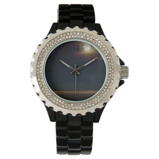 Reloj De Pulsera Noche de Folly Beach (Anverso)