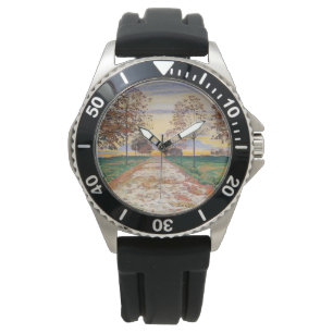 Reloj De Pulsera Noche de otoño (por Ferdinand Hodler)