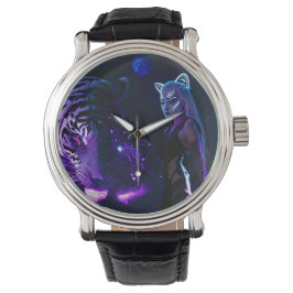Reloj De Pulsera Noche de Tigre