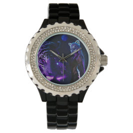 Reloj De Pulsera Noche de Tigre