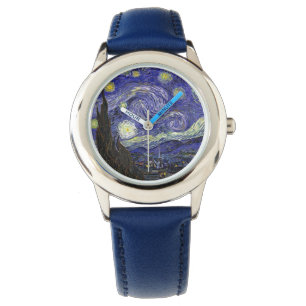 Reloj De Pulsera Noche estrellada de Van Gogh.