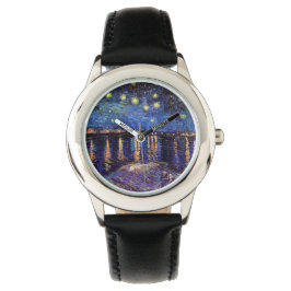 Reloj De Pulsera Noche estrellada sobre el Ródano, Vincent van Gogh