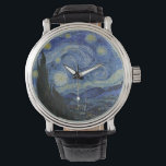 Reloj De Pulsera Noche estrellada Van Gogh<br><div class="desc">Noche estrellada Van Gogh</div>