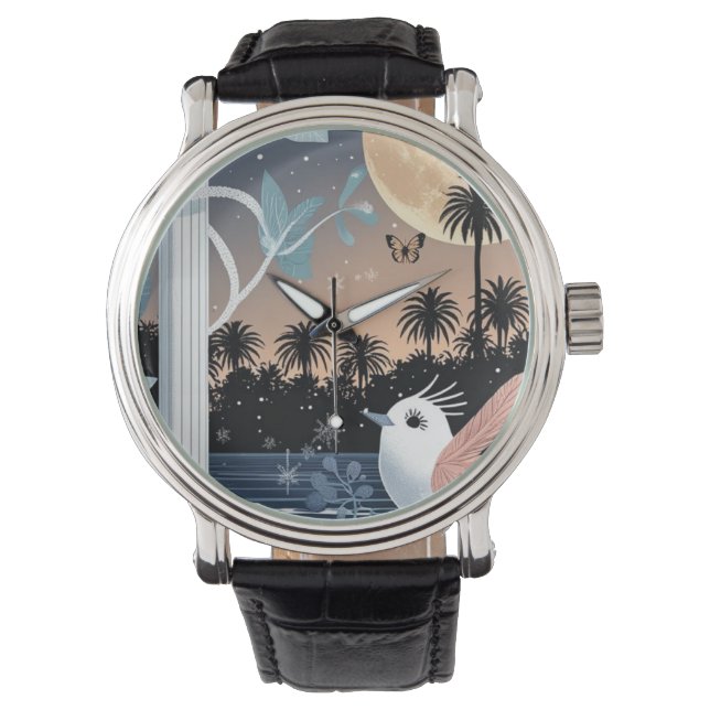 Reloj De Pulsera Noches de Verano en Grecia (Anverso)