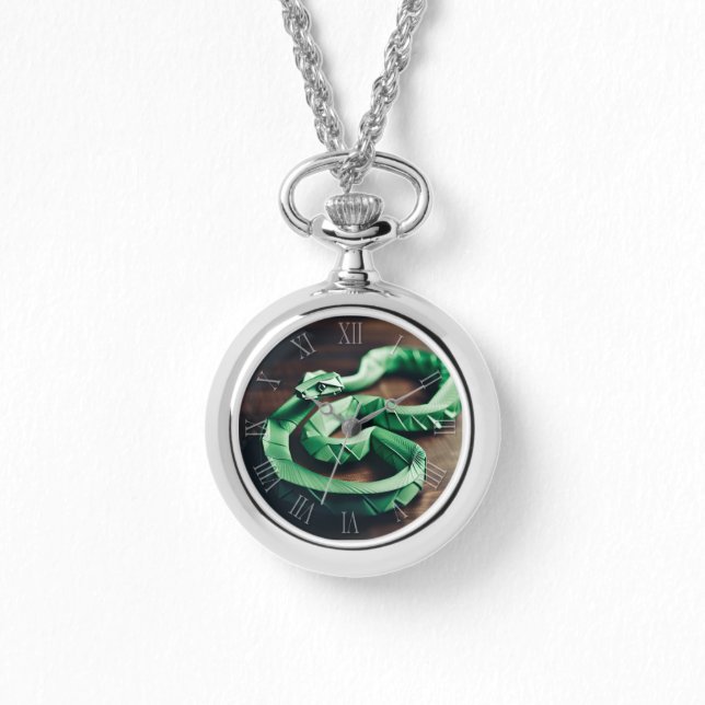 Reloj De Pulsera Nochevieja china originami Zodiac cumpleaños NW2 (Anverso)