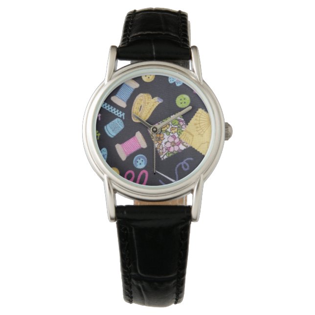 Reloj De Pulsera Nociones de costura (Anverso)