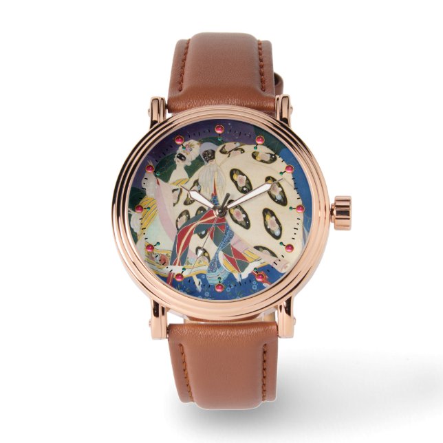 Reloj De Pulsera NOCTURNA CON MÁSCARAS / Mascarada veneciana (Anverso)