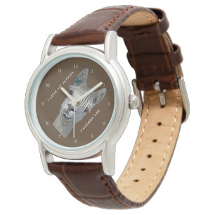 Reloj De Pulsera Nombrar a usted y a su alpaca