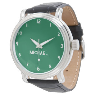 Reloj De Pulsera Nombrar Chica Muchachas Hombres   Frasco de estilo