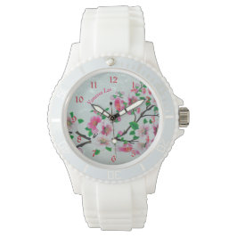 Reloj De Pulsera Nombrar tu Apple Blossom