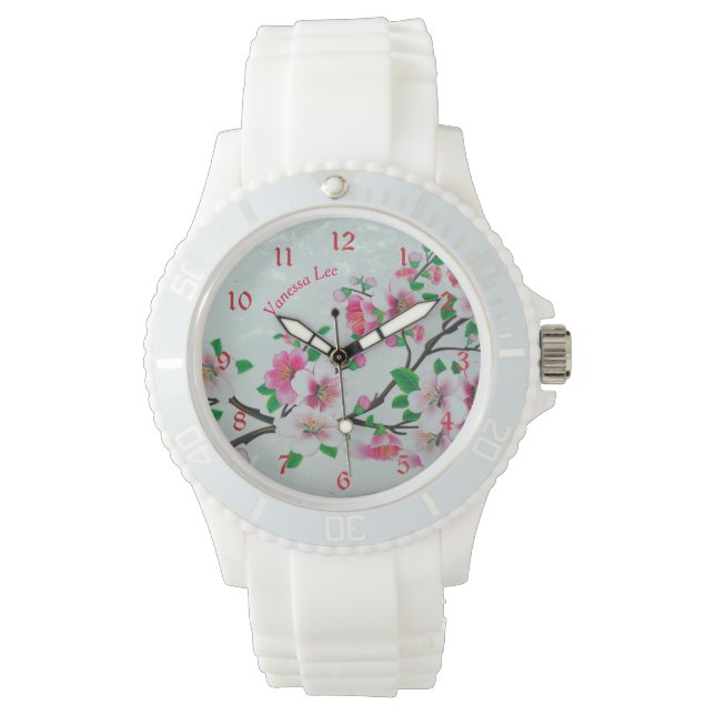 Reloj De Pulsera Nombrar tu Apple Blossom (Anverso)