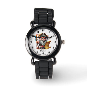 Reloj De Pulsera Nombre de adición pirata de Guay boys