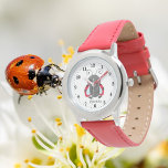 Reloj De Pulsera nombre de agregación de amante de ladybug lindo<br><div class="desc">nombre de agregador de mariposa lindo</div>