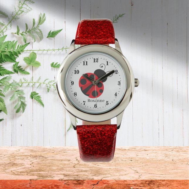 Reloj De Pulsera nombre de agregación de amante de ladybug lindo (Subido por el creador)