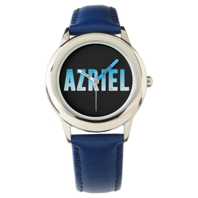 Reloj De Pulsera Nombre de azriel (Anverso)