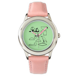 Reloj De Pulsera Nombre de Charlotte en los símbolos jeroglíficos d