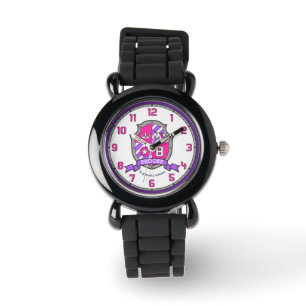 Reloj De Pulsera Nombre de chicas Brooke que significa letra B rosa