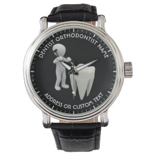 Reloj De Pulsera Nombre de cirujano dental ortodoncista dental