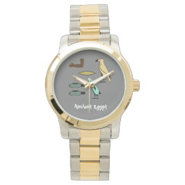 Reloj De Pulsera Nombre de Edward en los jeroglíficos símbolos de l