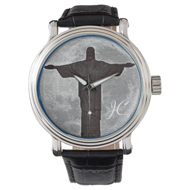 Reloj De Pulsera Nombre de Jesucristo inicial (Anverso)