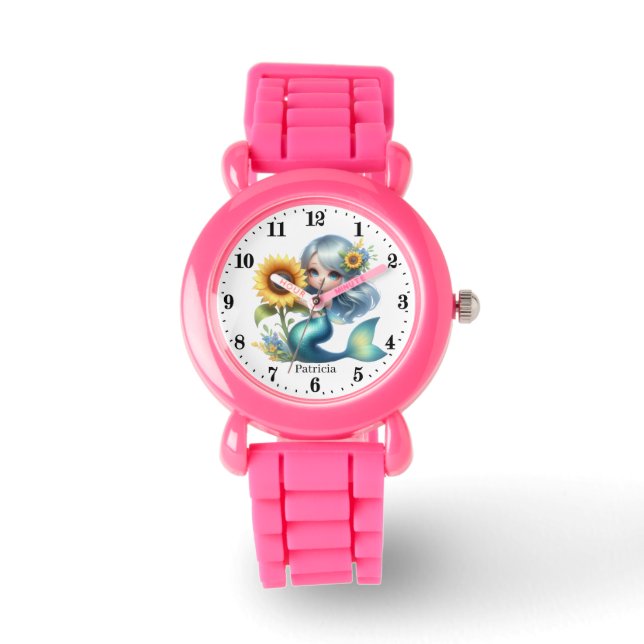 Reloj De Pulsera Nombre de la combinación de chicas seleccionados (Anverso)