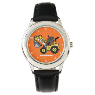 Reloj De Pulsera Nombre de la excavadora del excavador de la constr