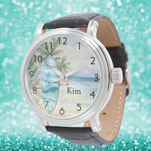 Reloj De Pulsera Nombre de palmeras de playa (Subido por el creador)
