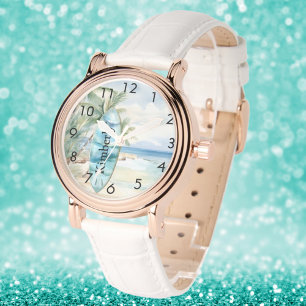 Reloj De Pulsera Nombre de palmeras de playa