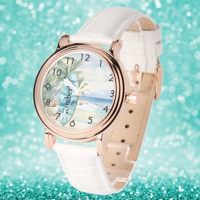 Reloj De Pulsera Nombre de palmeras de playa (Subido por el creador)