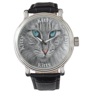 Reloj De Pulsera Nombre del mascota del perro fotográfico