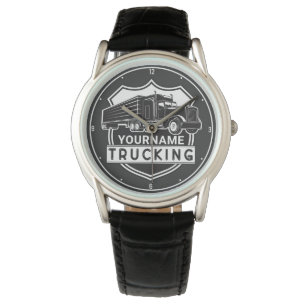 Reloj De Pulsera NOMBRE Personalizado Camión Gran Rig Semi Camión